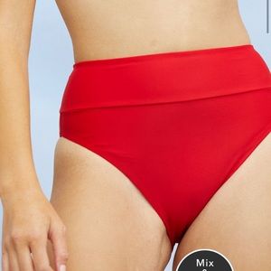 Aerie High Cut Cheeky Bikini Bottoms